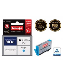 Activejet AH-903CRX ink (replacement for HP 903XL T6M03AE Premium 12 ml cyan)
