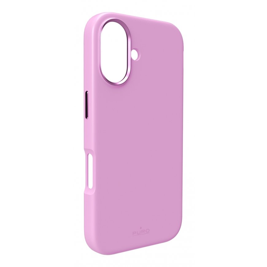 PURO Icon Mag Pro mobilo telefonu apvalks 15,5 cm (6.1") Aploksne Rozā
