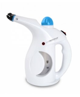 Esperanza EHI006 tvaika gludeklis Rokas apģērbu tvaicētājs 0,2 L 800 W Melns, Zils, Balts