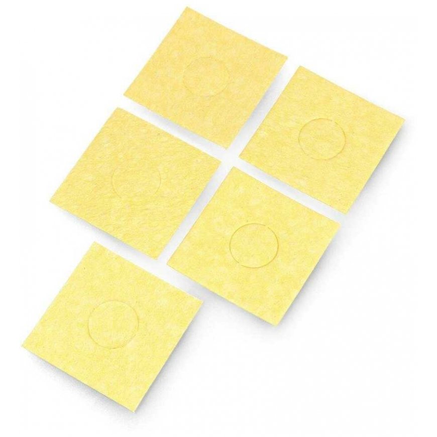 OEM Soldering Tip Cleaning Sponge - Square - 5 pcs