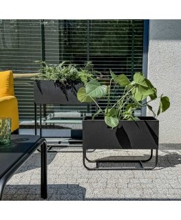 Lillehoidja 60 x 23 x 40 cm must PATIO