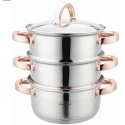Steam pot set KLAUSBERG KB-7726, 18 cm, 4 pieces Steam pot set KLAUSBERG KB-7726, 18 cm, 4 pieces