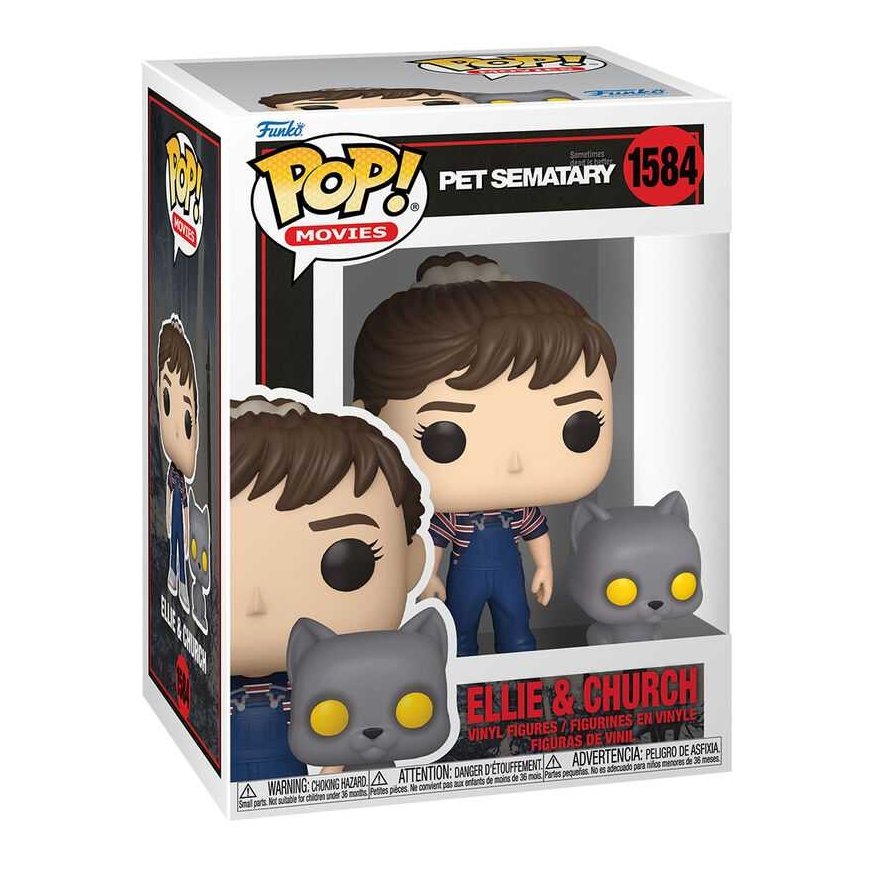 Фигурка Funko POP из фильма "Кладбище домашних животных": Элли и Чёрч