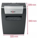 Rexel Momentum X406 papīra smalcinātājs Smalcināšana daļiņās Zils, Pelēks Rexel Momentum X406 papīra smalcinātājs Smalcināšana daļiņās Zils, Pelēks