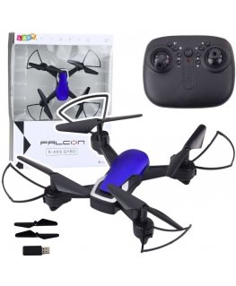 Lean Toys Falcon drones with six-axis gyroscope and LED lighting