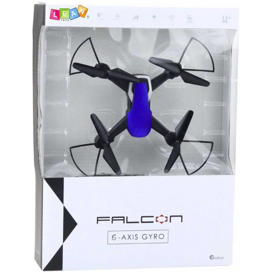 Lean Toys Falcon drones with six-axis gyroscope and LED lighting – 5