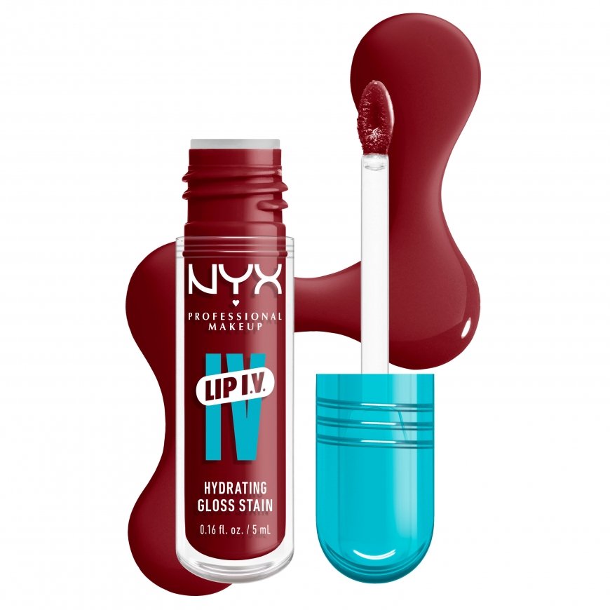 Nyx Professional Make Up LIP IV gloss 13-Cranberry Splash 5 ml – 2