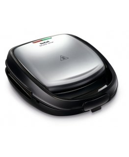 Tefal SW341D12 sviestmaižu grils 700 W Melns, Nerūsējošs tērauds