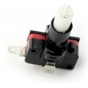 Oem Liels poga 6cm - zils - slīps Oem Liels poga 6cm - zils - slīps