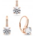 Brilio Silver Brilio Silver Charming bronze set with zirconia SET241R (pendant, dangling earrings) Brilio Silver Brilio Silver Charming bronze set with zirconia SET241R (pendant, dangling earrings)