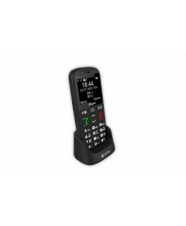 eSTAR Digni Talk 5,59 cm (2.2") 87 g Juoda Telefonas vyresnio amžiaus žmonėms