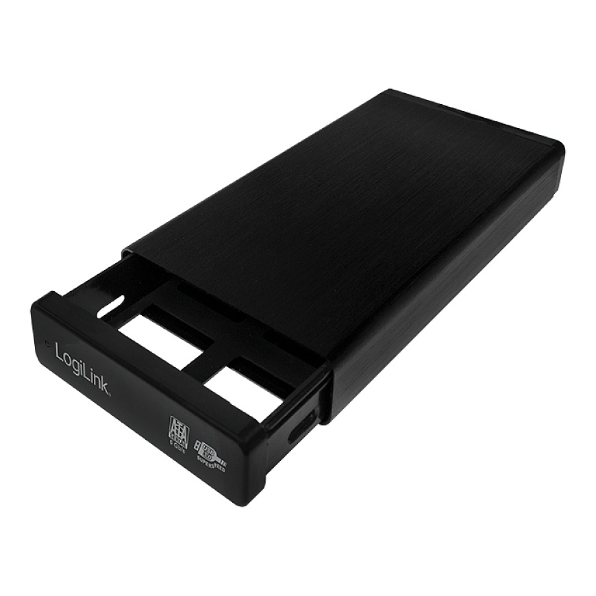 LogiLink UA0284 storage drive enclosure HDD enclosure Black 3.5" – 4