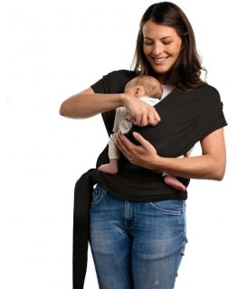 Boba Nosida Chusta do noszenia dziecka BOBA Wrap - musta