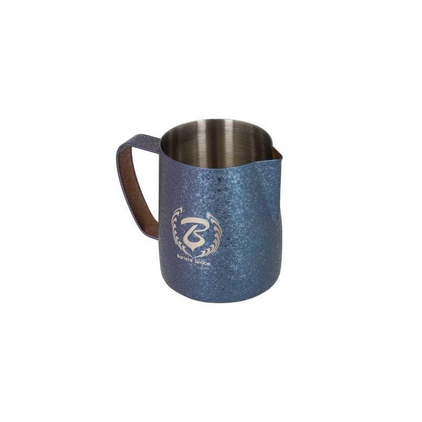 Barista Space - 350 ml ledo grūdų mėlynas pieno ąsotis – 2