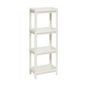 5five Simply Smart Siaura plastic bathroom shelf NIV 4 levels, 37.5 x 22.5 x 100 cm 5five Simply Smart Siaura plastic bathroom shelf NIV 4 levels, 37.5 x 22.5 x 100 cm