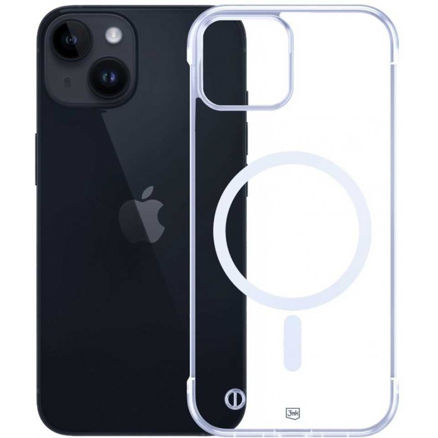 Dėklas 3MK Just20g MagCase su iPhone 14 – 2