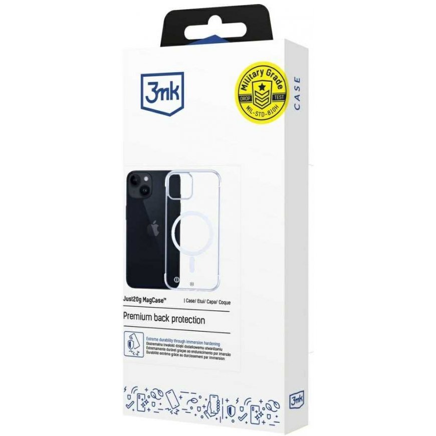 Чехол 3MK Just20g MagCase для iPhone 14 – 4