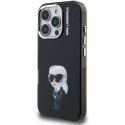 Karl Lagerfeld IML Aquarelle Karl vāciņš iPhone 16 Pro Max melns Karl Lagerfeld IML Aquarelle Karl vāciņš iPhone 16 Pro Max melns