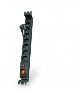 HSK DATA ACAR- listwa zasilajca S8 FA RACK czarny 1 5m