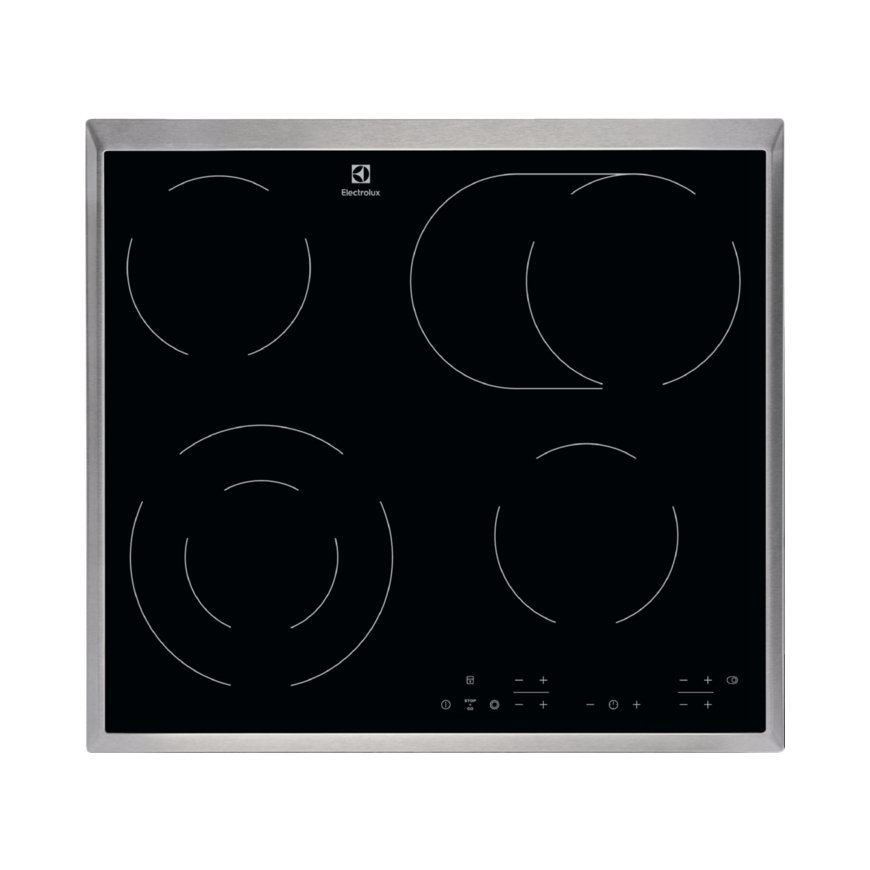 Electrolux EHF6346XOK Melns Iebūvēts Keramika 4