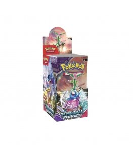 Pokémon TCG - Scarlet & Violet 5 Ajaloovad Jõud Pool Suurus Booster Ekranas (18 Pakki)