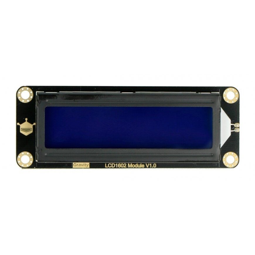 DFRobot Gravity, 2x16 I2C LCD screen, blue – 3