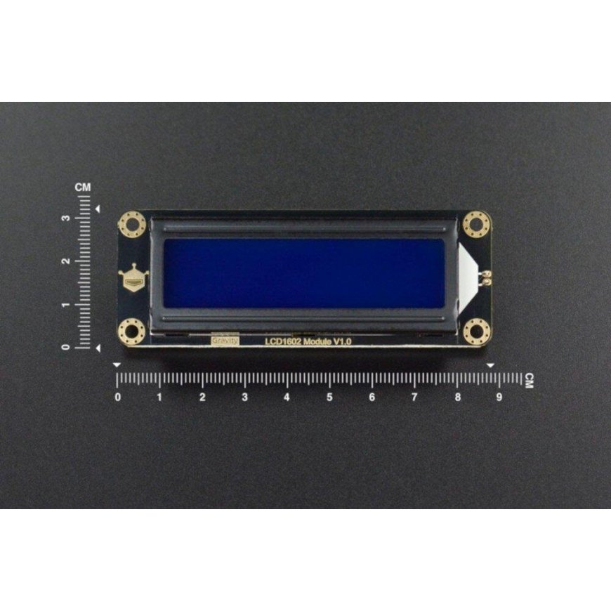 DFRobot Gravity, 2x16 I2C LCD экран, синий – 5