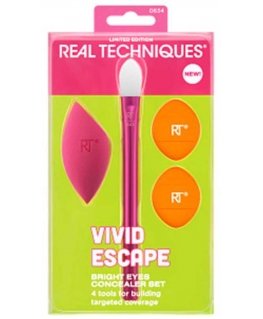 Real Techniques VIVID ESCAPE KIRKAS SILMÄT PEITEVOIDESETTI 4 kpl