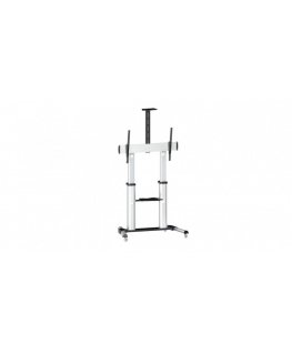 Reflecta 23211 monitoriaus laikiklis arba stovas 2,54 m (100") Grindys Aliuminis, Juoda
