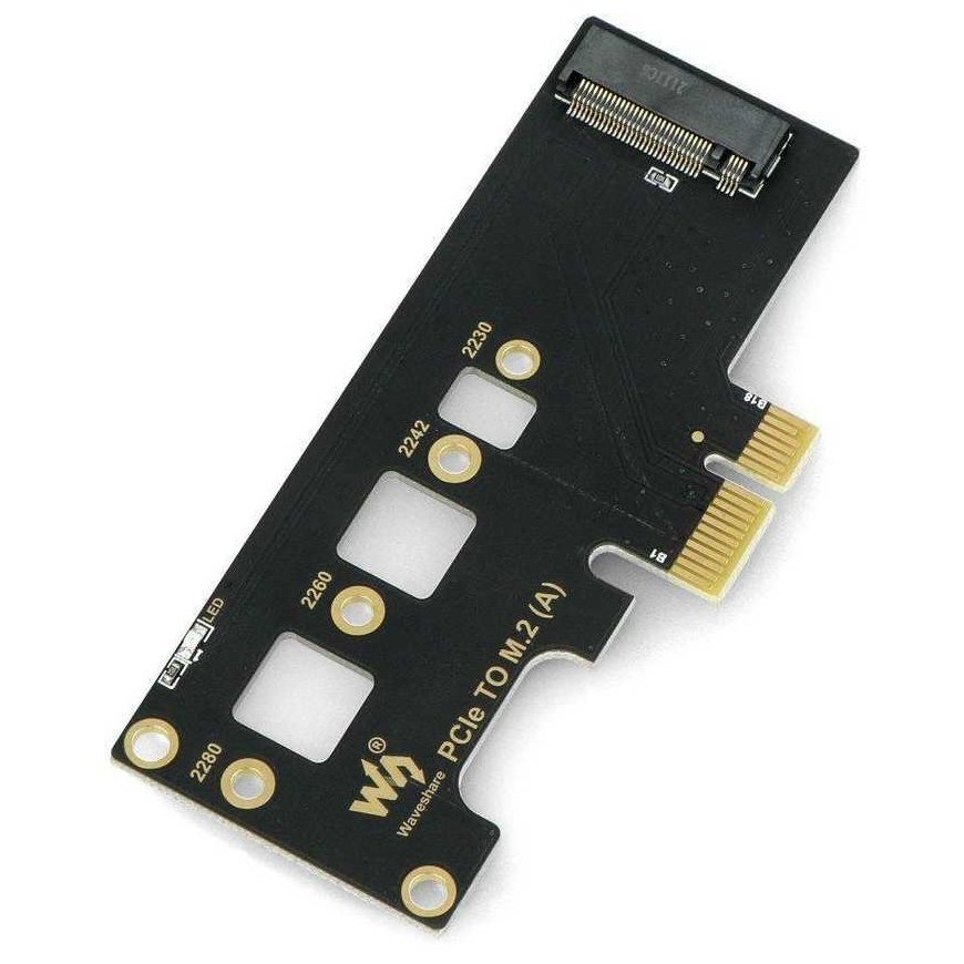 Адаптер PCIe на M.2 - совместим с Raspberry Pi CM4 - Waveshare 19091
