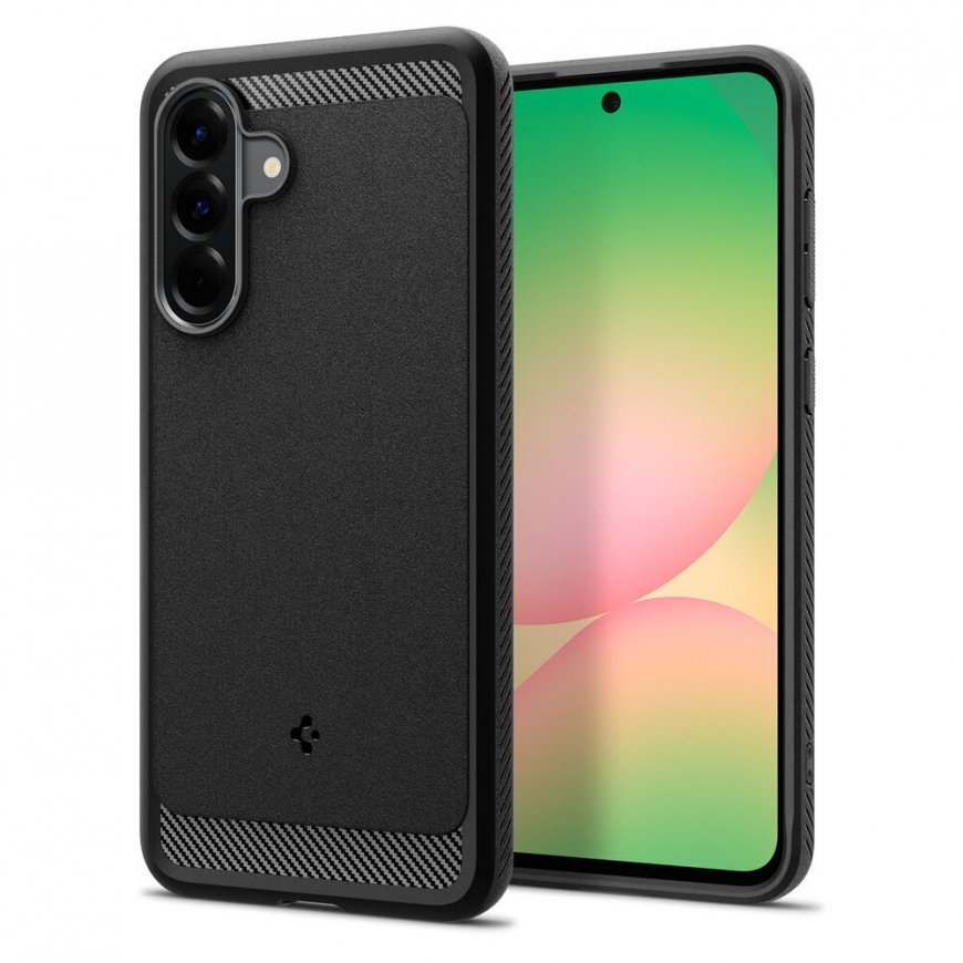 Spigen Rugged Armor mobiliojo telefono dėklas 17 cm (6.7") Juoda