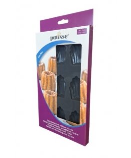 PATISSE STARFLEX Silicone mold for 9 madeleines