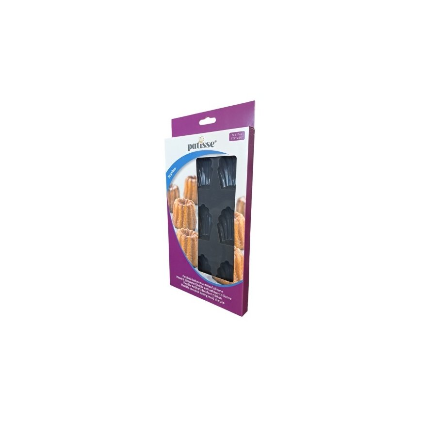 PATISSE STARFLEX Silicone mold for 9 madeleines