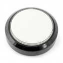 Oem poga 10 cm - balta - plakana Oem poga 10 cm - balta - plakana