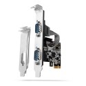 Axagon PCEA-S2N sąsajos plokštė / adapteris Vidinis RS-232 Axagon PCEA-S2N sąsajos plokštė / adapteris Vidinis RS-232