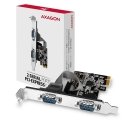 Axagon PCEA-S2N sąsajos plokštė / adapteris Vidinis RS-232 Axagon PCEA-S2N sąsajos plokštė / adapteris Vidinis RS-232