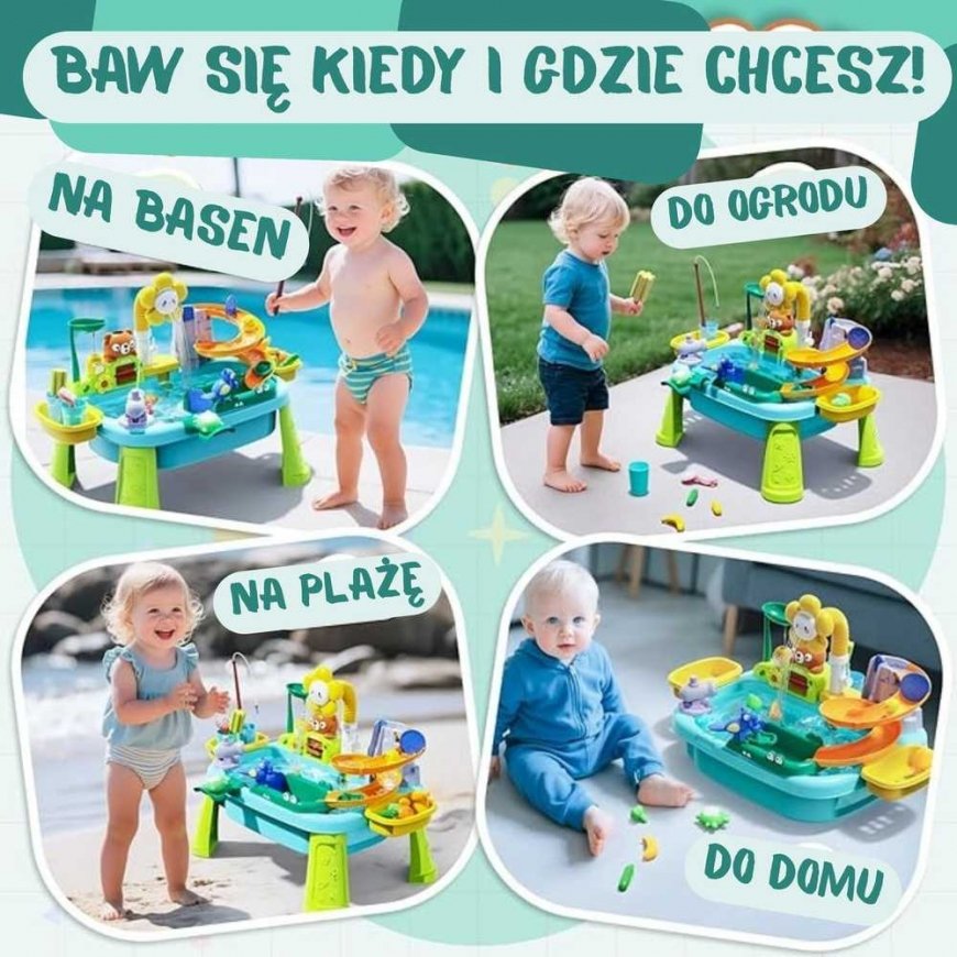 WOOPIE 4 vienā ūdens galds, makšķerēšanas