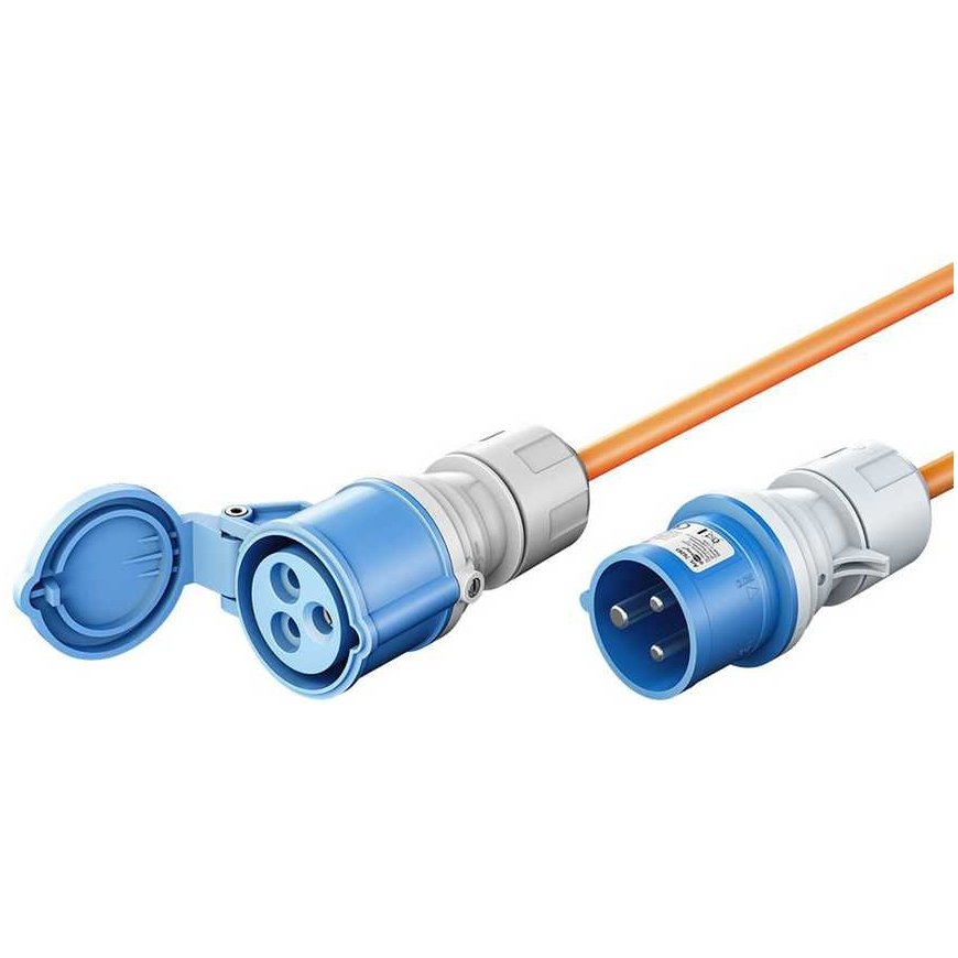 Кабель удлинитель "Goobay" CEE–CEE 230V 16A IP44 5м – 5