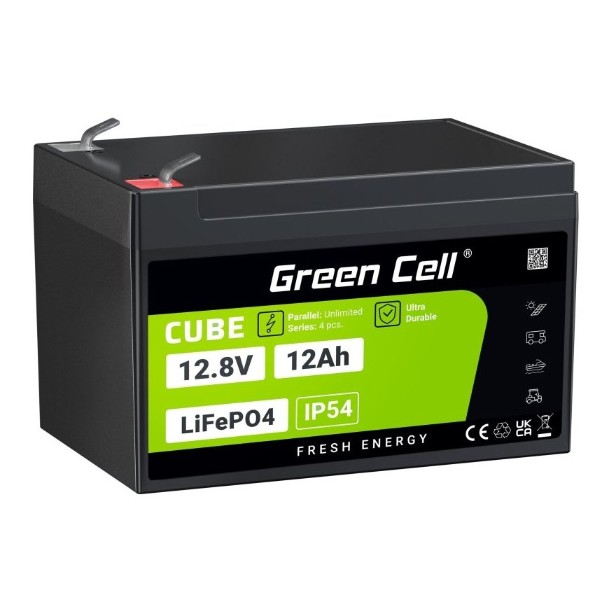 Green Cell Green Cell LFPGC12V12AH UPS