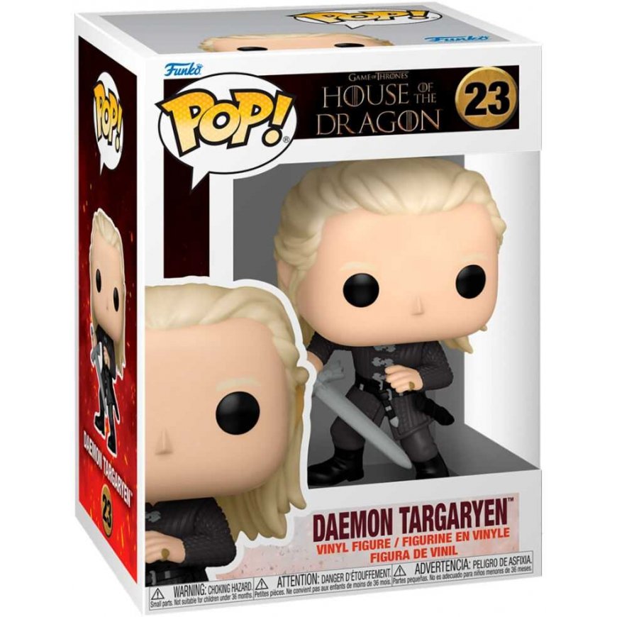 Funko POP figūrėlė Drakono namai Daemonas Targaryenas