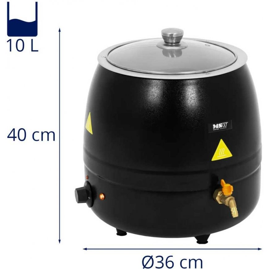 MSW Sähkökynttilävahan sulatuslaite 10 l 400 W – 3