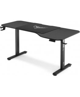 Diablo Chairs Diablo X-Tension 1400 Black electric adjustable Gaming Table | 1400 x 600 x 1170 mm