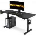 Diablo Tuolit Diablo X-Tension 1400 Musta sähköisesti säädettävä Pelipöytä | 1400 x 600 x 1170 mm Diablo Tuolit Diablo X-Tension 1400 Musta sähköisesti säädettävä Pelipöytä | 1400 x 600 x 1170 mm