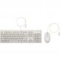 Hewlett Packard (HP) Keyboard and Mouse Set 225 Wired g2 White aw5s6aaabb Hewlett Packard (HP) Keyboard and Mouse Set 225 Wired g2 White aw5s6aaabb