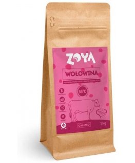 Zoya külmpressitud veiseliha kuivtoit koertele 1kg