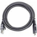 PremiumCord PremiumCord Ethernet kabelis USB-C un LAN RJ45 10/100/1000, 2m