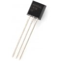 National Semiconductor LM35DZ temperatuuri andur - analoogne THT