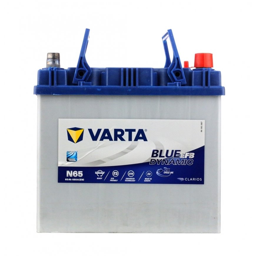VARTA aku 12V 65Ah START&STOP EFB – 2