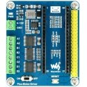 DC motor controller module - four-channel - extension for Raspberry Pi Pico - Waveshare 19764 DC motor controller module - four-channel - extension for Raspberry Pi Pico - Waveshare 19764
