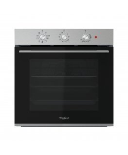 Whirlpool OMK38HU0X 71 L musta, Ruostumaton teräs